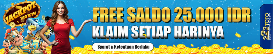 222TOTO gratis saldo 25rb